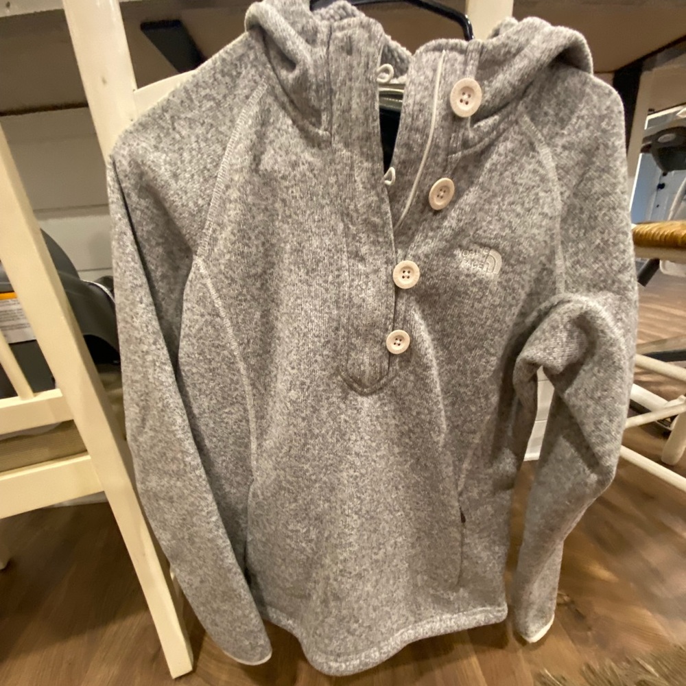 North face women’s fleece hoodie pullover size M